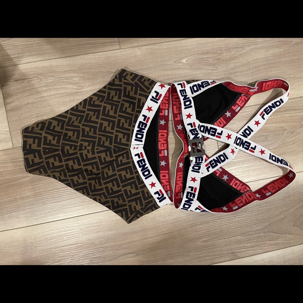 Fendi X Fila swimsuit - Picture 3 of 3